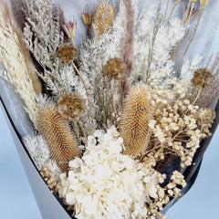 Shelove Nature's Embrace - Hydrangea & Lagurus Flower Bouquet