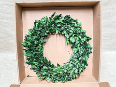 boxwood wreath